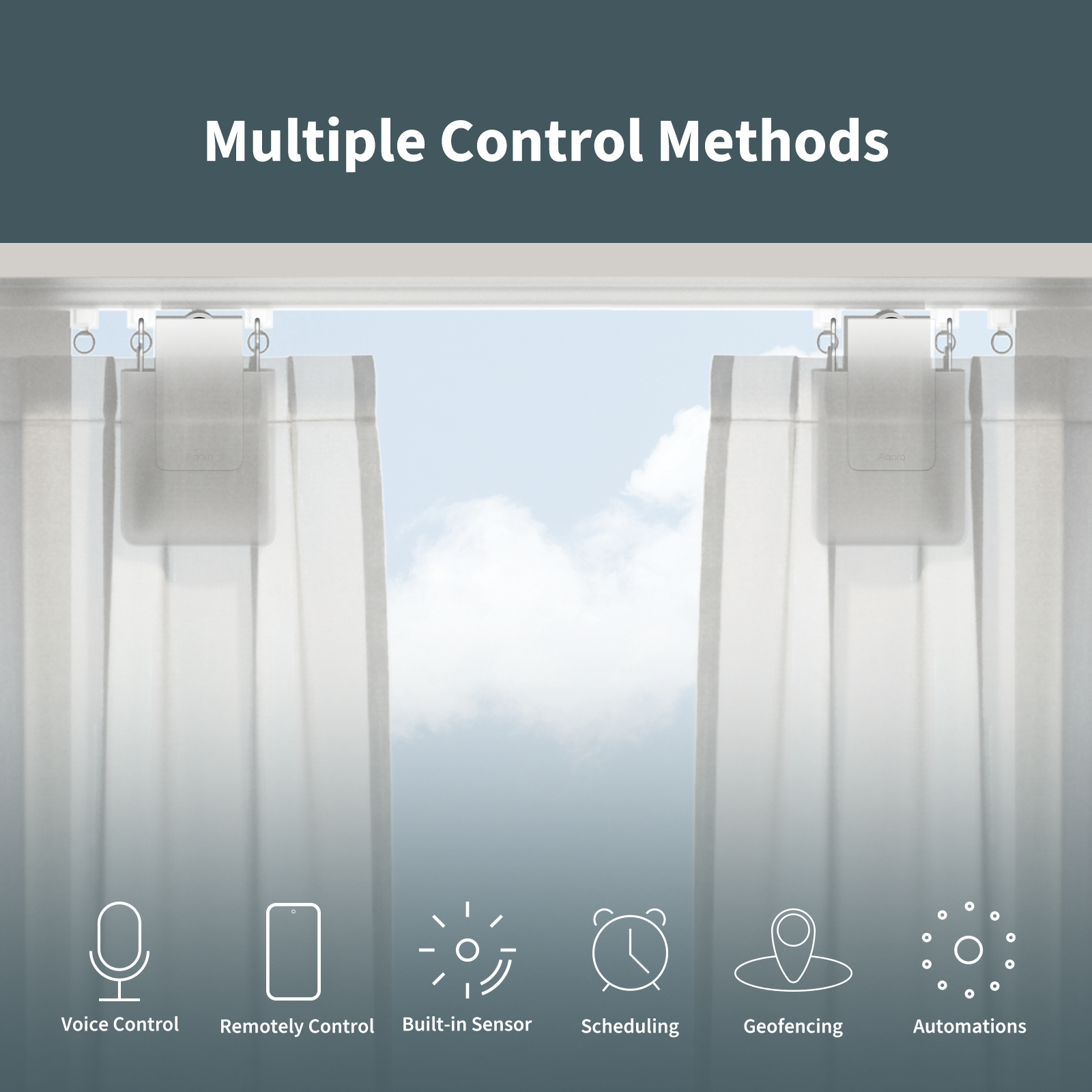 Aqara Smart Curtain Motor E1 (Rod Version)