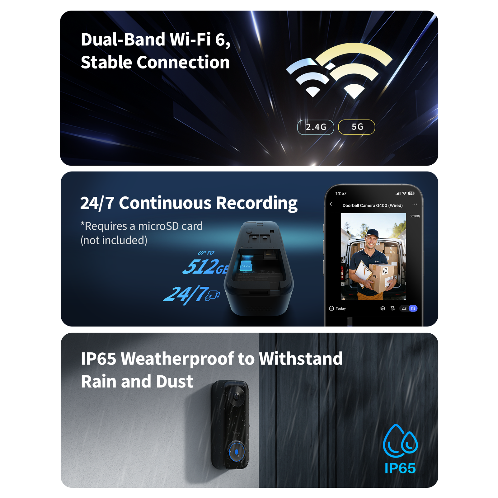 Doorbell Camera G400 (Wired)