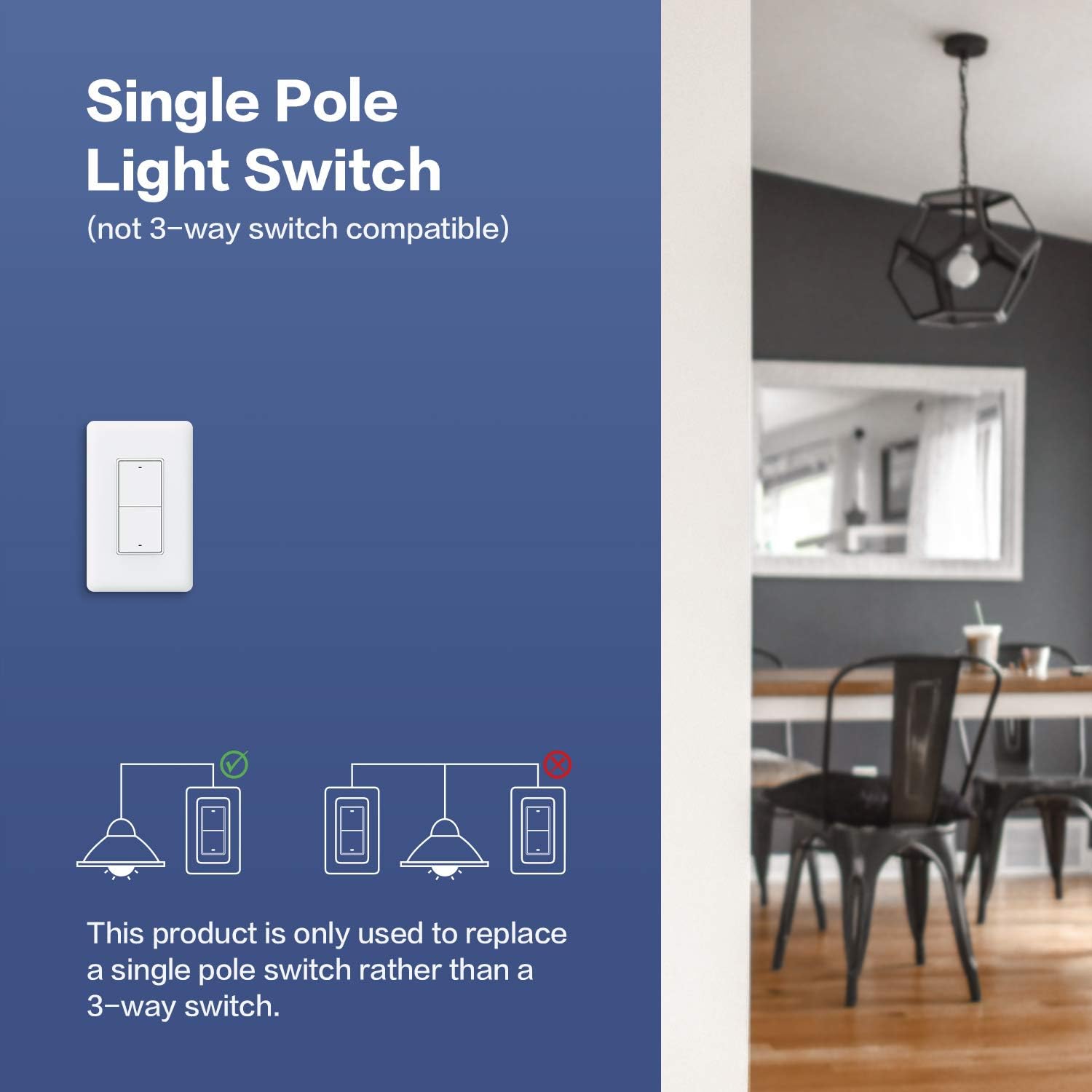 Aqara Smart Wall Switch (US - No Neutral)