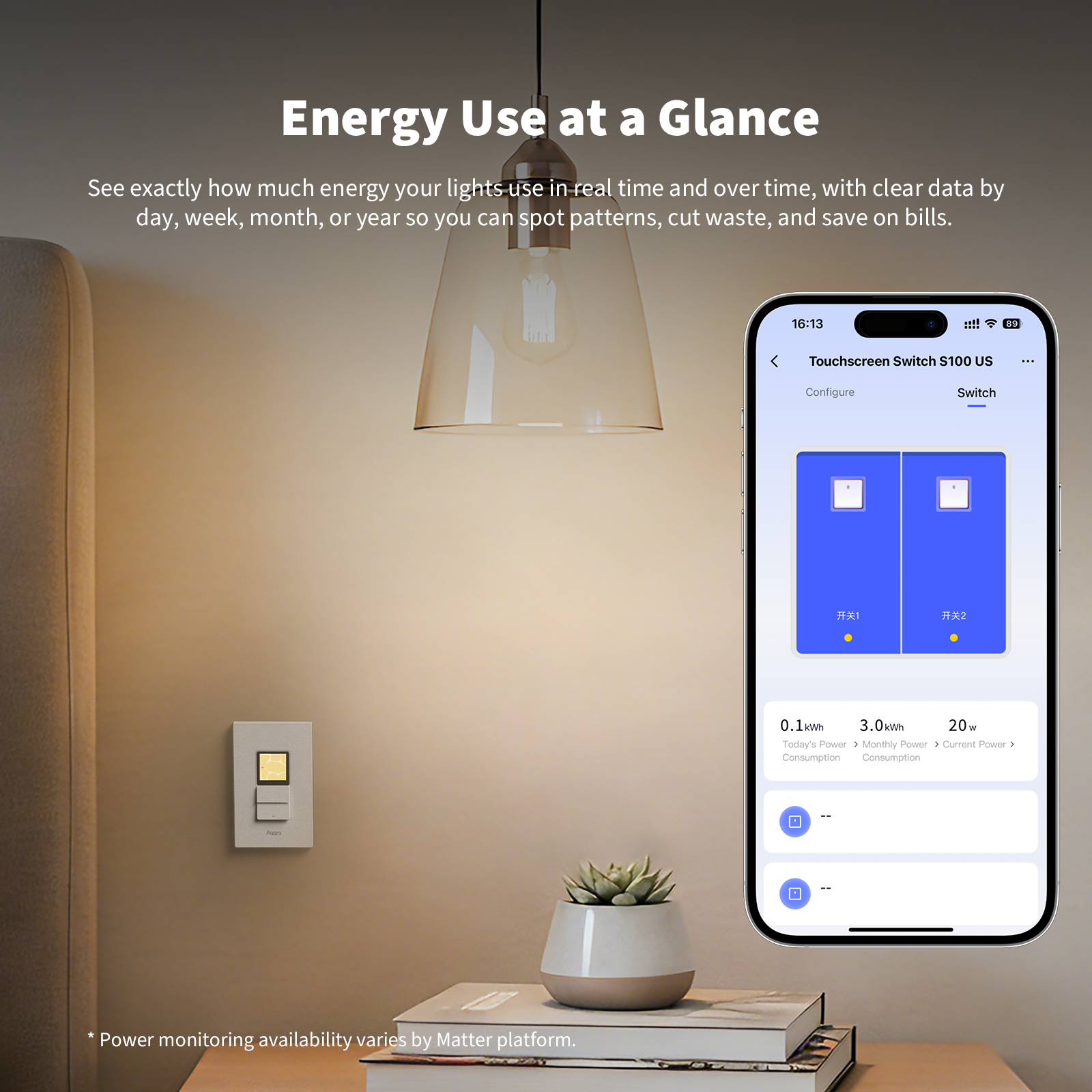Touchscreen Switch S100 US